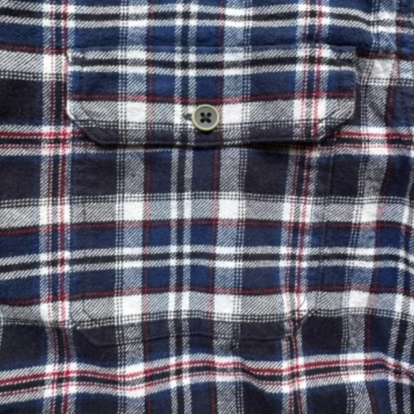 Jachs 2XL Pendleton Blue and Red Plaid Shirt - Picture 2 of 6